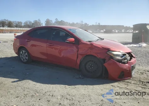 2016 Toyota Corolla L из США, поврежденный, VIN 2T1BURHE5GC569332